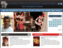 Tablet Screenshot of maynake.es
